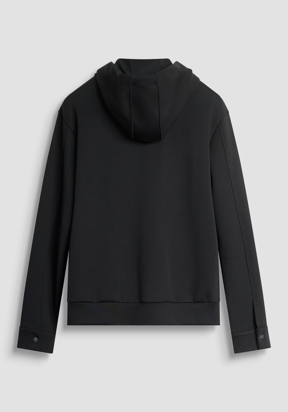 SUDADERA CON CAPUCHA Y CREMALLERA REGULAR FIT EN MEZCLA ALGODÓN CON PARCHE TIGRE - Antony Morato Online Shop