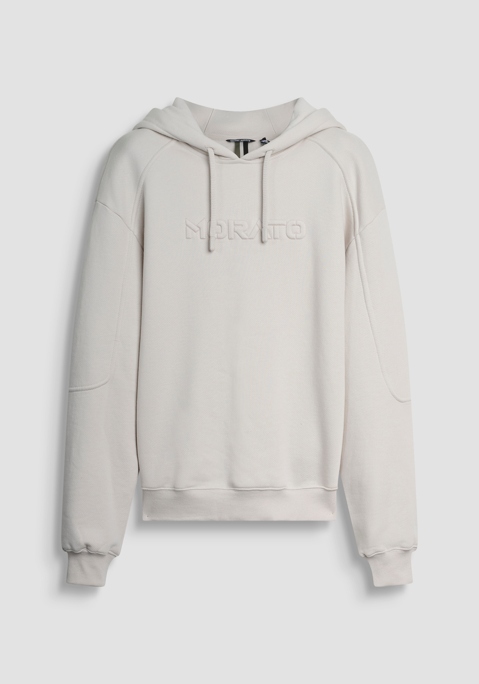 BOXY FIT HOODIE IN COTTON WITH EMBROIDERED LOGO - Antony Morato Online Shop
