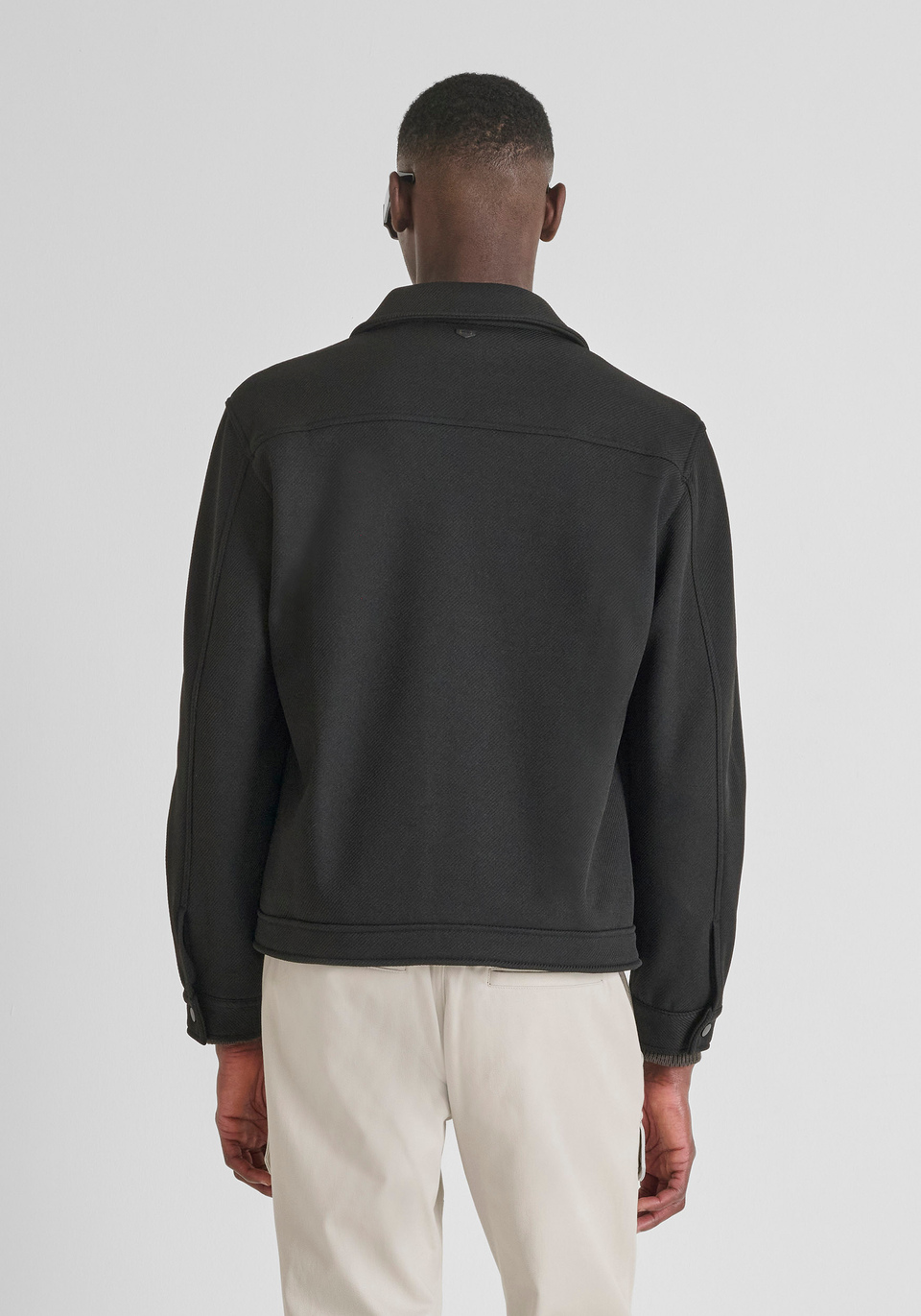 SWEATSHIRT MIT REISSVERSCHLUSS REGULAR FIT MIT KRAGEN UND TASCHEN - Antony Morato Online Shop