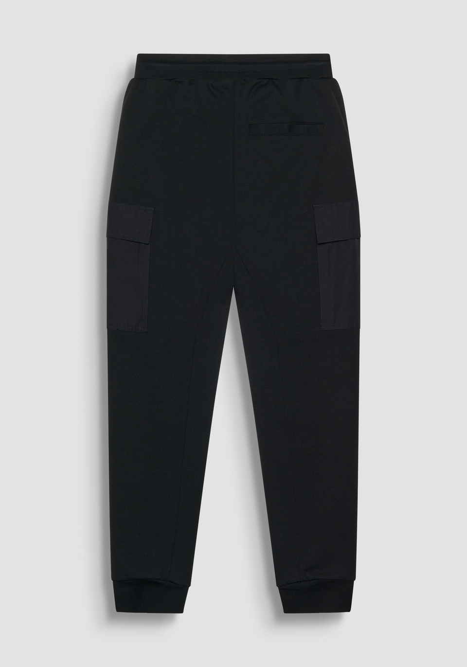 REGULAR FIT SWEATPANTS WITH SIDE POCKETS IN BLACK COTTON BLEND - Antony Morato Online Shop