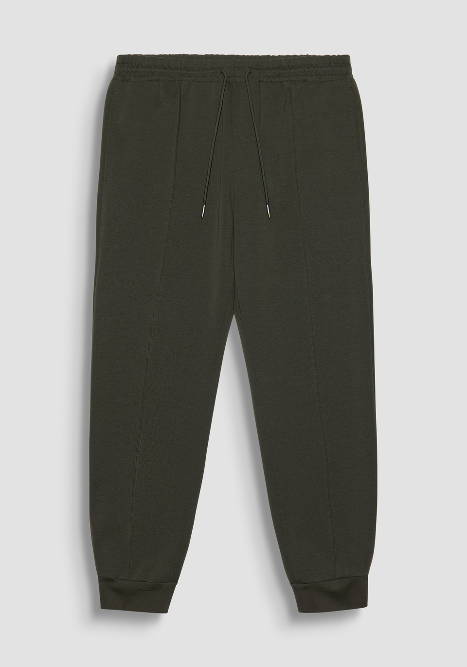 CARROT FIT SWEATPANTS IN GREEN COTTON BLEND WITH ELASTIC - Antony Morato Online Shop