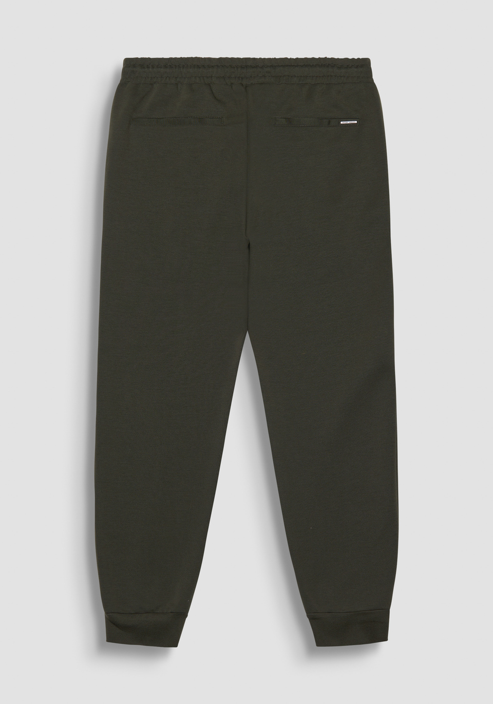 CARROT FIT SWEATPANTS IN GREEN COTTON BLEND WITH ELASTIC - Antony Morato Online Shop