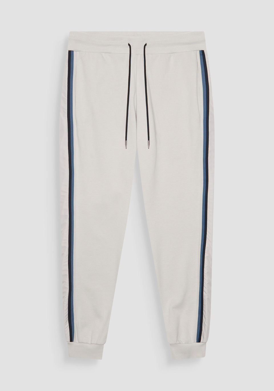 REGULAR FIT COTTON BLEND SWEATPANTS WITH SIDE BANDS - Antony Morato Online Shop