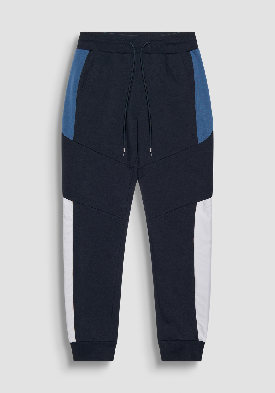 REGULAR FIT COTTON BLEND SWEATPANTS WITH CONTRASTING BANDS - Antony Morato Online Shop