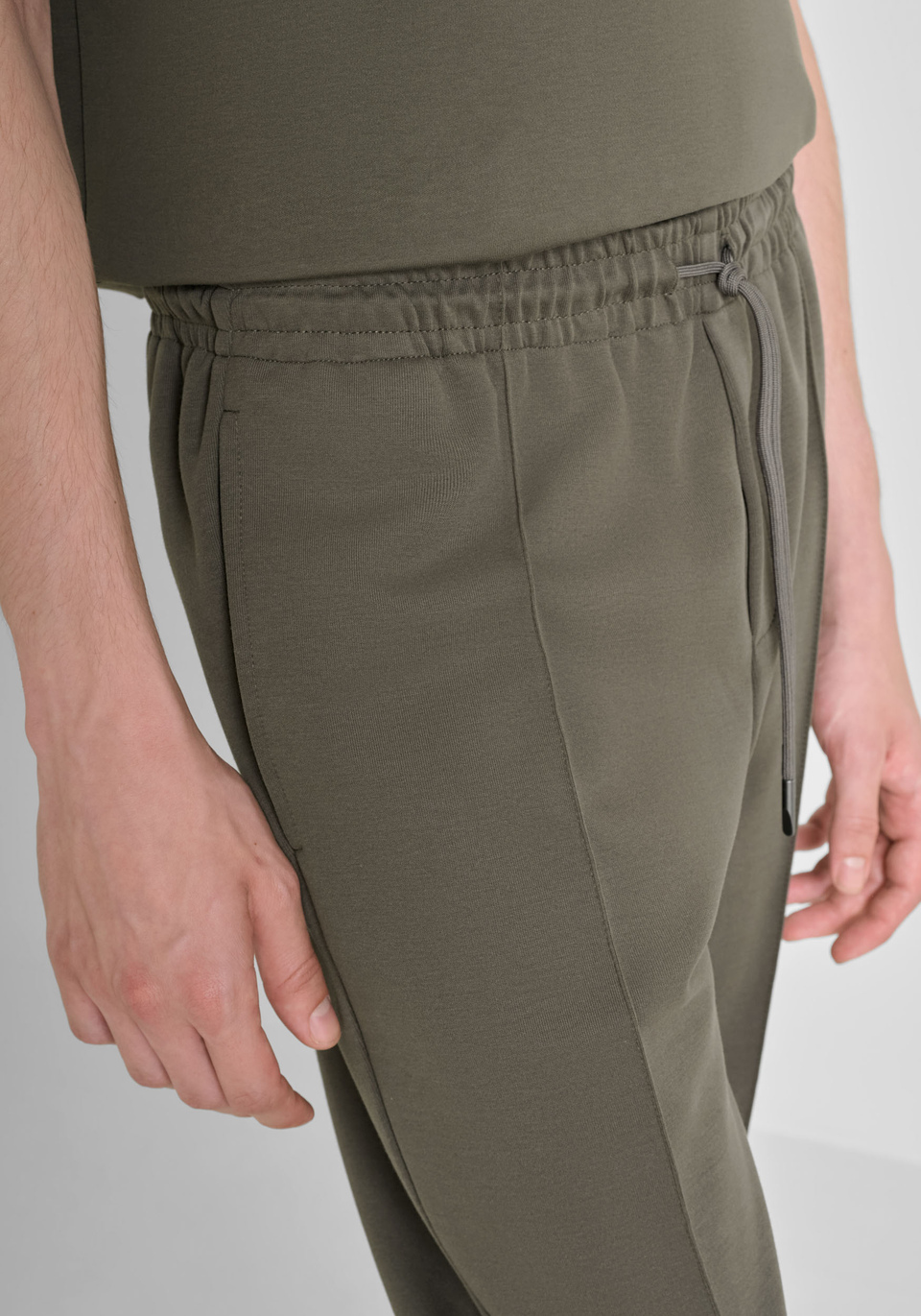 PANTALÓN DE CHÁNDAL CARROT FIT EN MEZCLA ALGODÓN - Antony Morato Online Shop