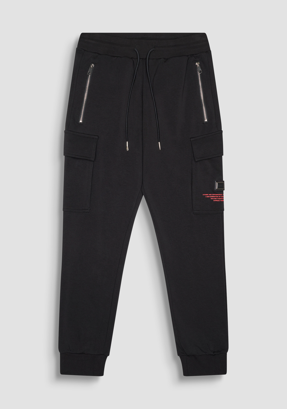 REGULAR FIT COTTON SWEATSHIRT TROUSERS RED TAG - Antony Morato Online Shop