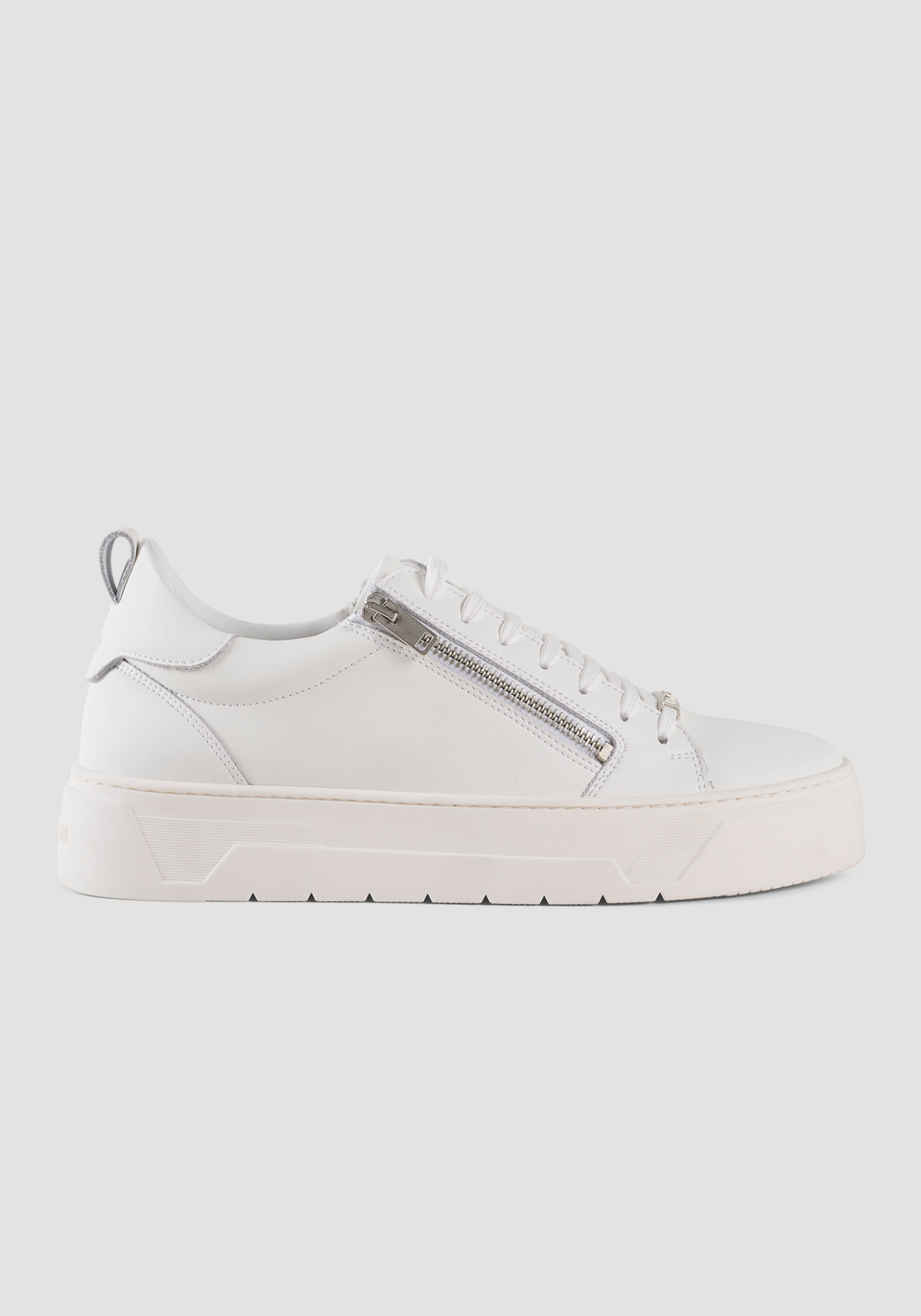 "ZIPPER" LEATHER TRAINERS - Antony Morato Online Shop