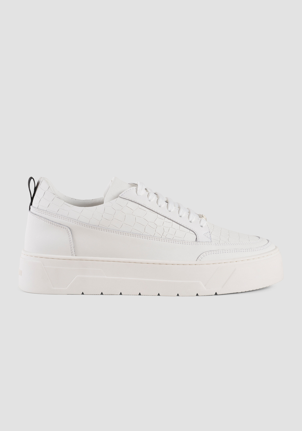 "FLINT" LEATHER TRAINERS - Antony Morato Online Shop