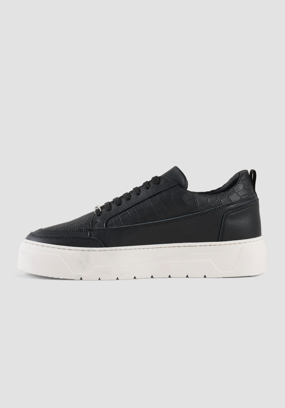 "FLINT" LEATHER TRAINERS - Antony Morato Online Shop