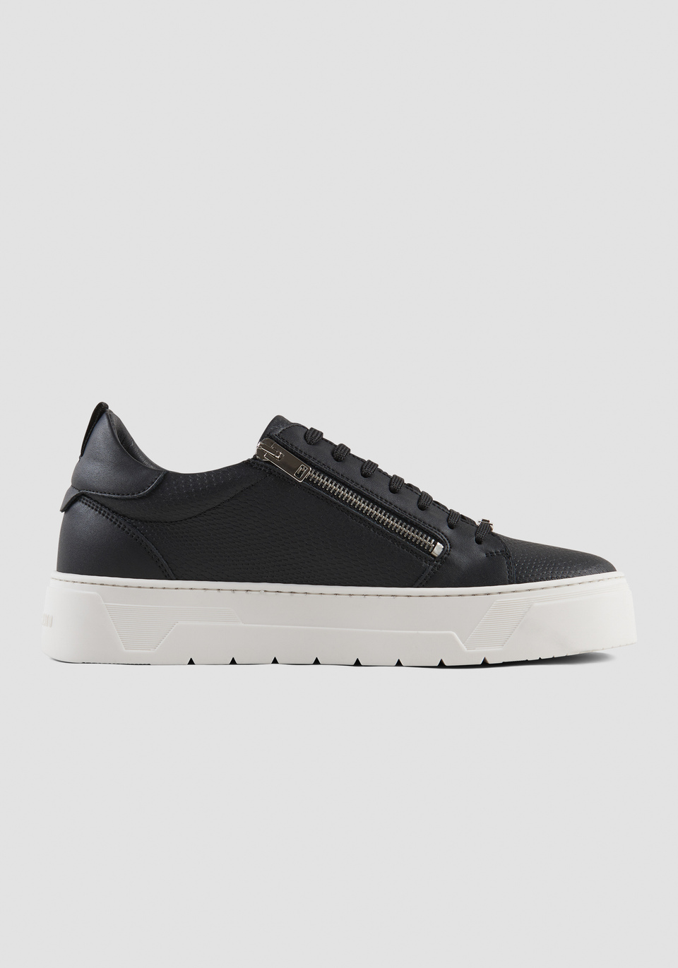 SNEAKER CON ZIP IN PELLE - Antony Morato Online Shop