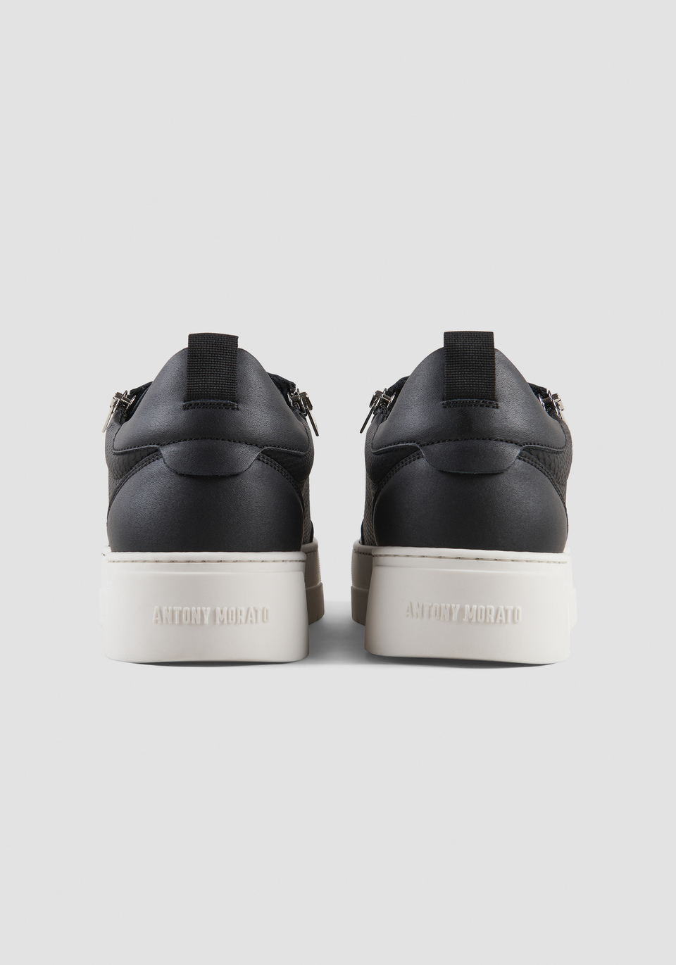 SNEAKER CON ZIP IN PELLE - Antony Morato Online Shop