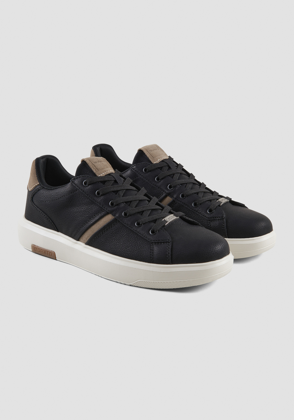 "HIMBA" SNEAKERS IN FAUX LEATHER AND SUEDE - Antony Morato Online Shop