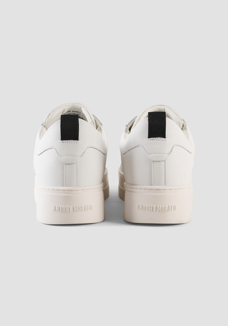 "FLARE" LEATHER SNEAKERS - Antony Morato Online Shop
