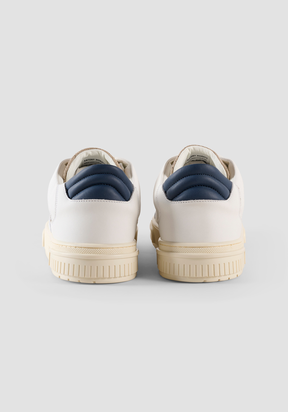 "CONNIE" LEATHER AND SUEDE SNEAKERS - Antony Morato Online Shop