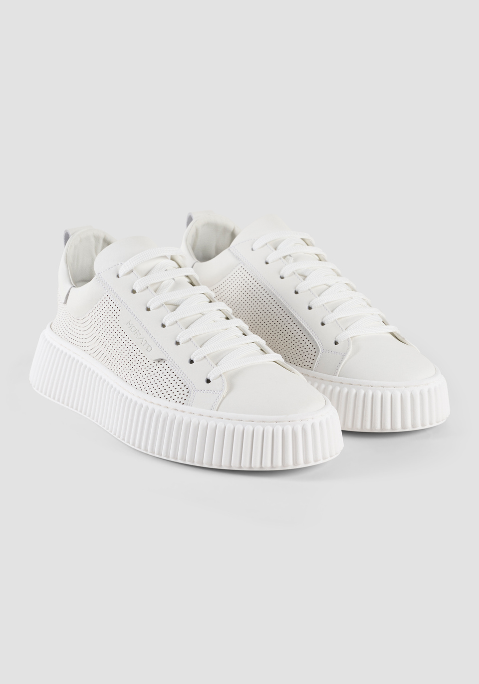 "HOPPER"  LEATHER SNEAKERS - Antony Morato Online Shop