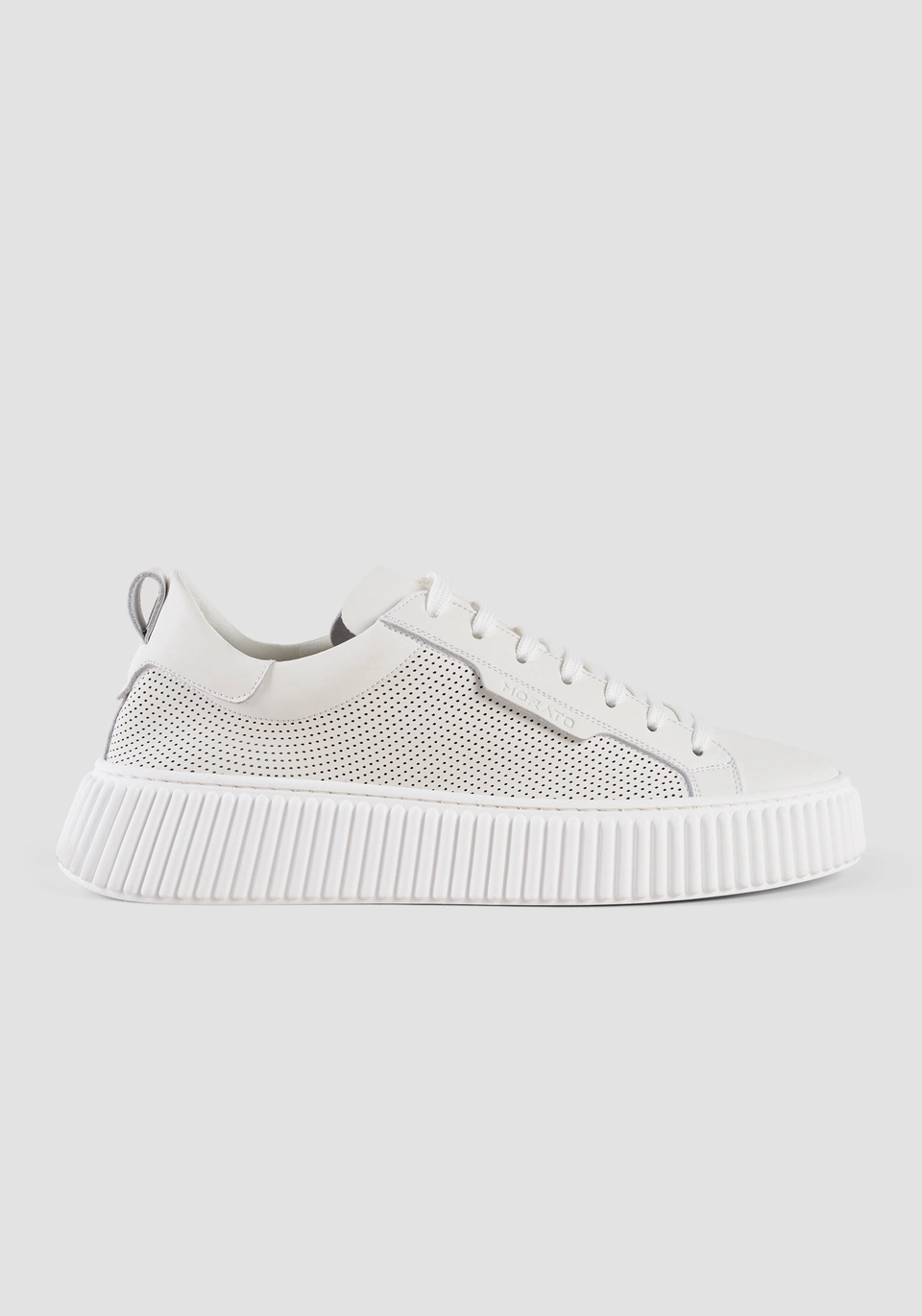 "HOPPER"  LEATHER SNEAKERS - Antony Morato Online Shop