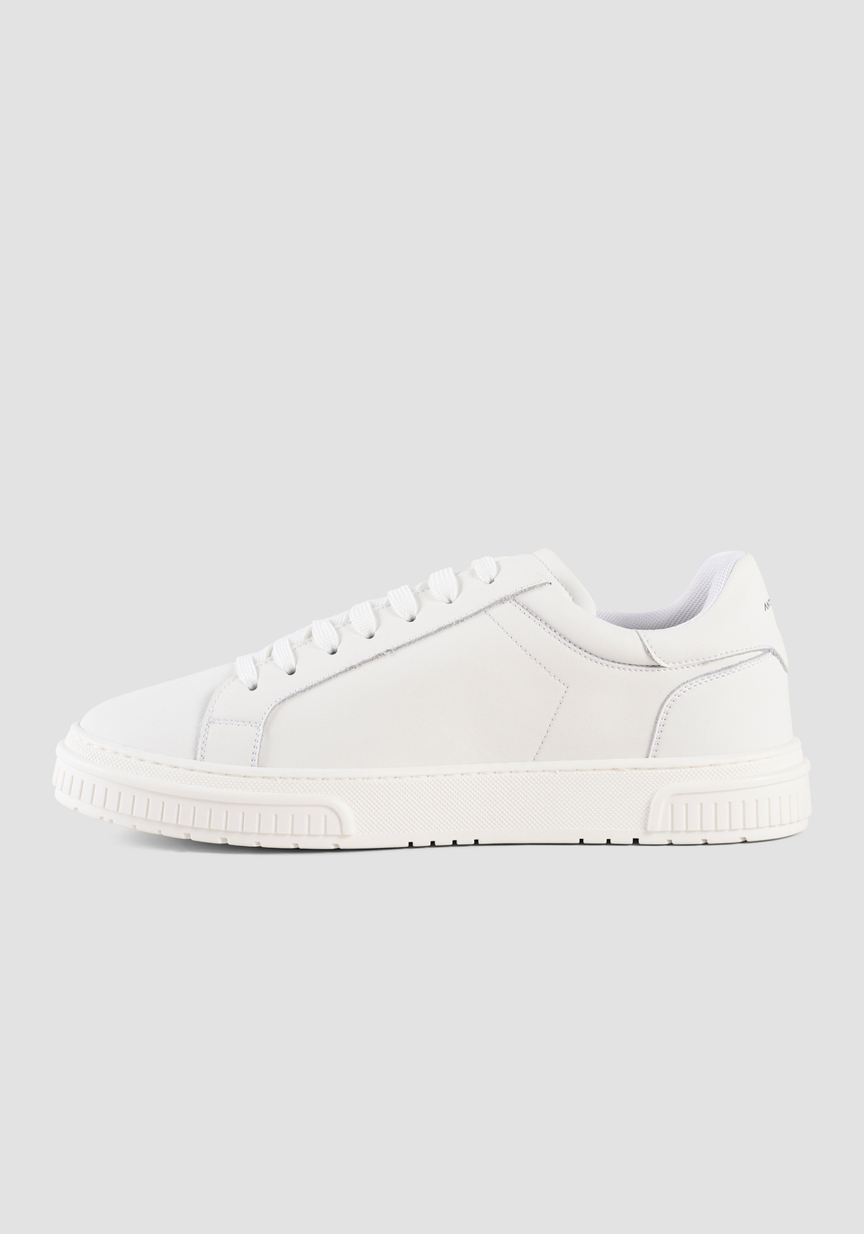 "THEO" LOW-TOP TRAINERS IN LEATHER WITH CONTRASTING TIGER PRINT - Antony Morato Online Shop