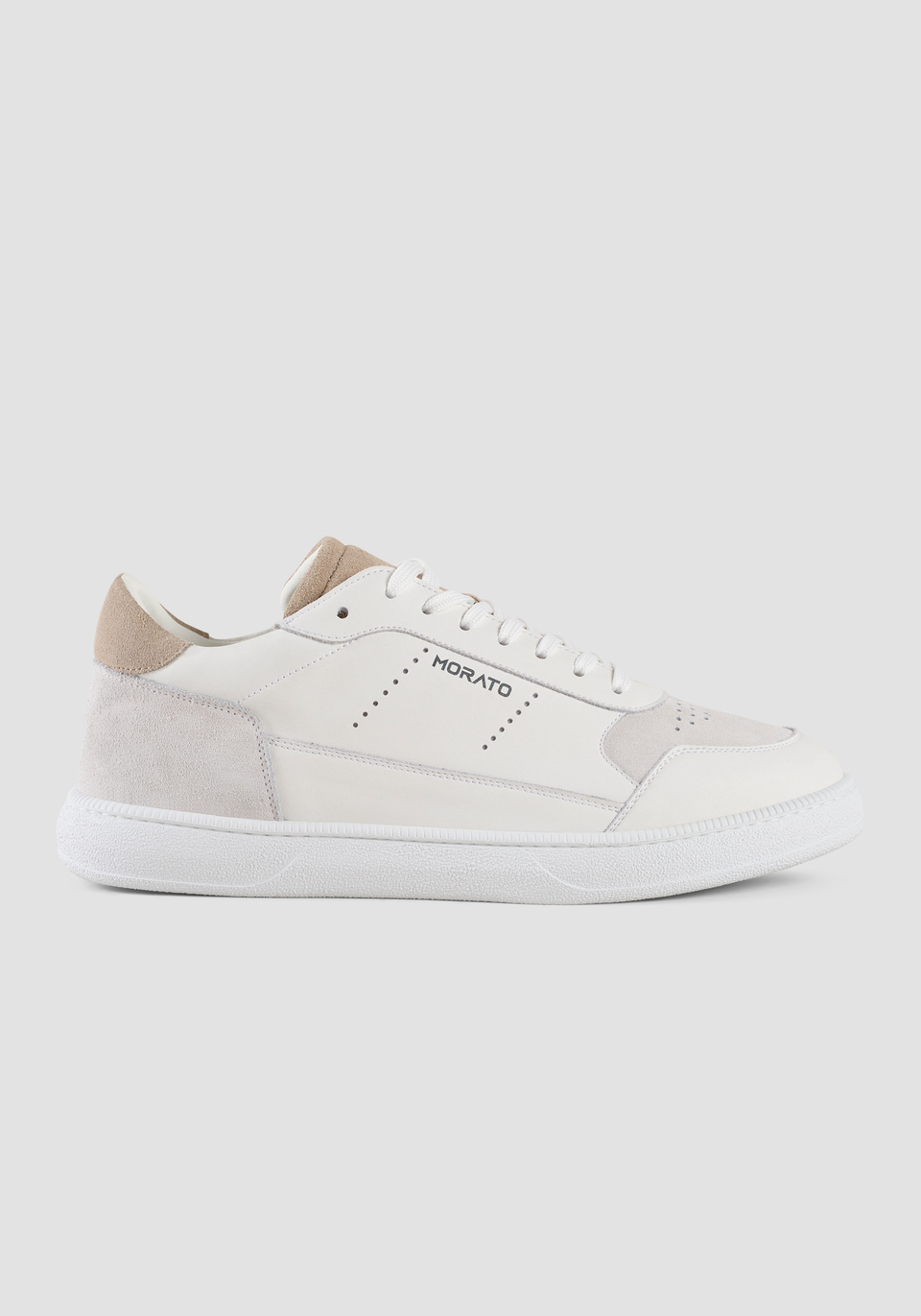 "KALB" LEATHER AND SUEDE SNEAKERS - Antony Morato Online Shop