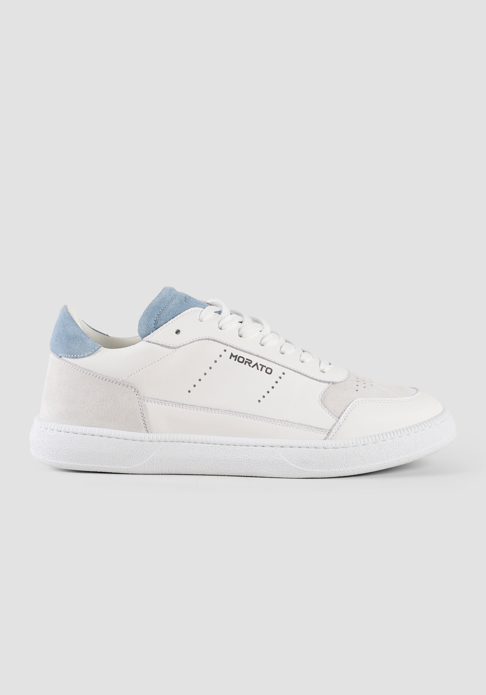 "KALB" LEATHER AND SUEDE SNEAKERS - Antony Morato Online Shop