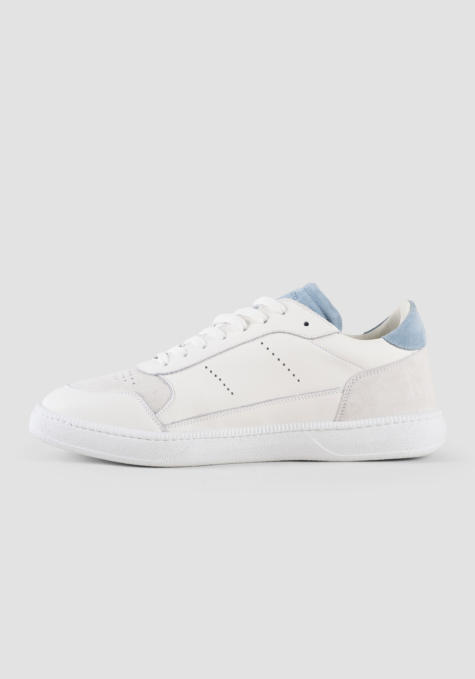 "KALB" LEATHER AND SUEDE SNEAKERS - Antony Morato Online Shop