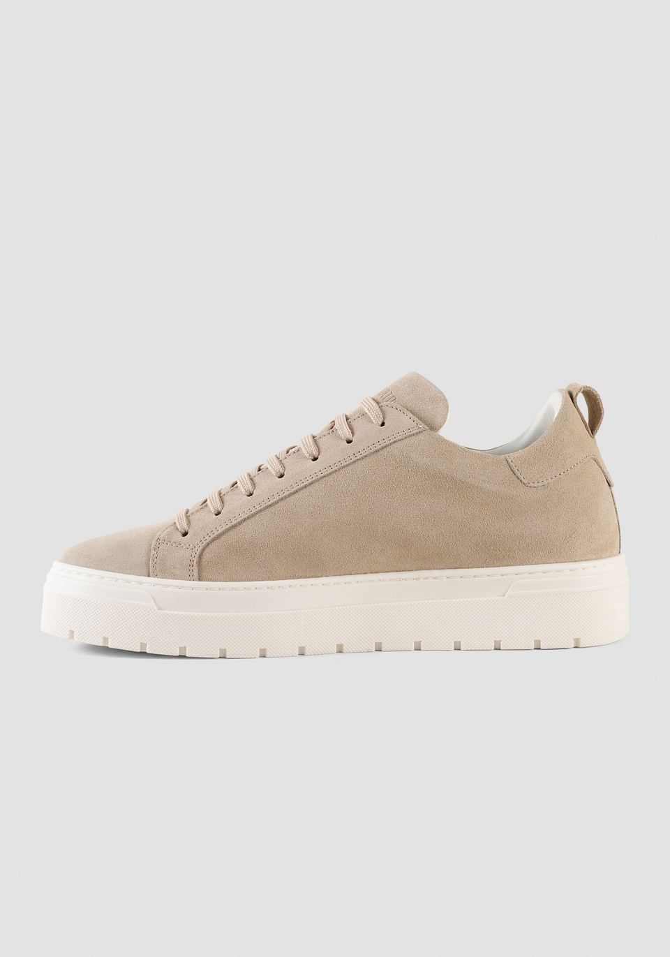 SUEDE TRAINERS WITH METAL PLAQUE - Antony Morato Online Shop
