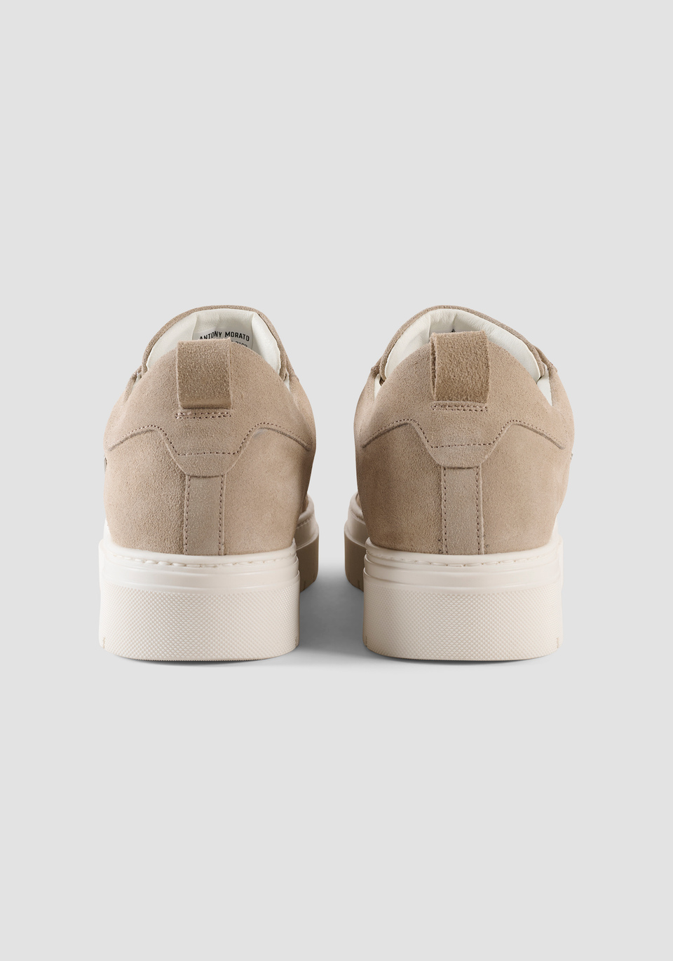 SUEDE TRAINERS WITH METAL PLAQUE - Antony Morato Online Shop