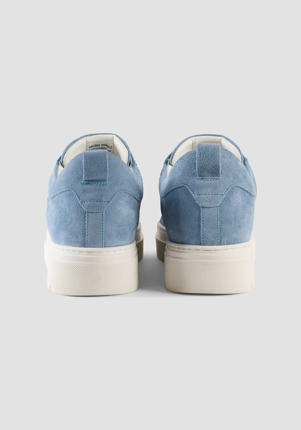 SUEDE TRAINERS WITH METAL PLAQUE - Antony Morato Online Shop