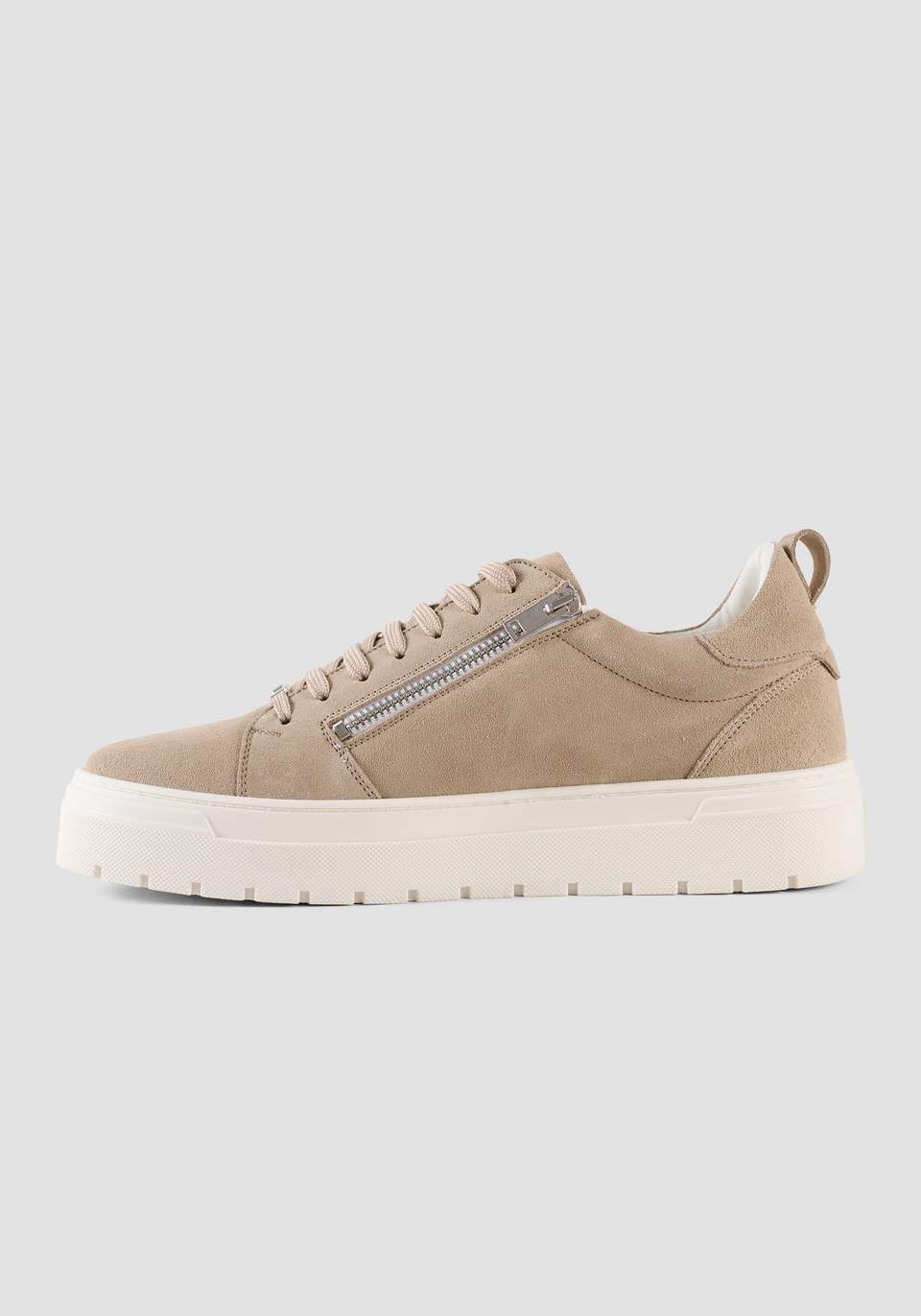 "ZIPPER" SUEDE SNEAKERS - Antony Morato Online Shop