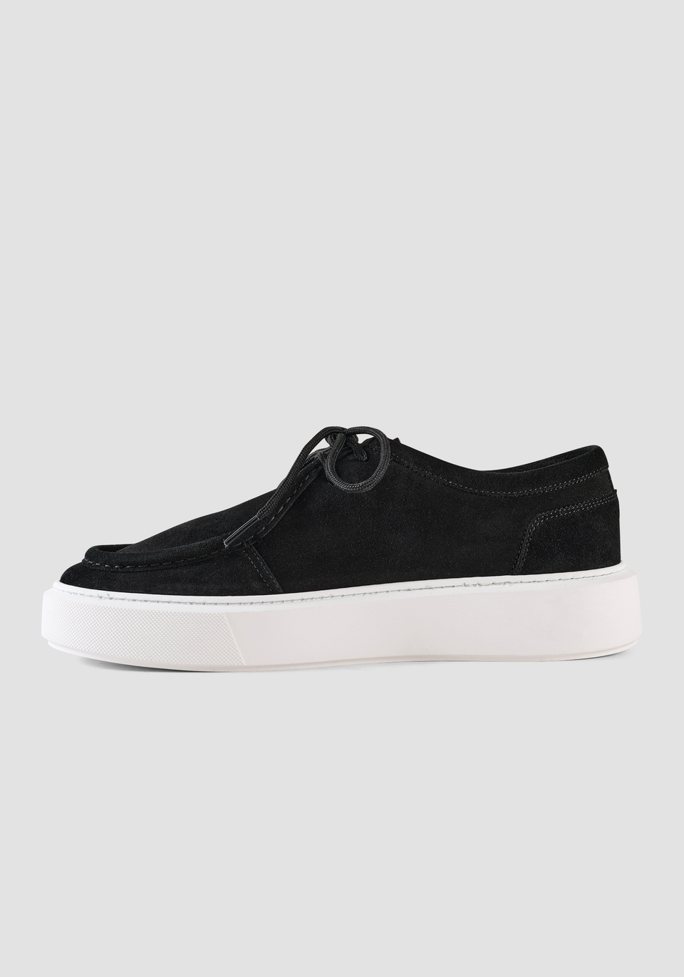 "NICHOLAS" SUEDE LOAFERS WITH LACES - Antony Morato Online Shop