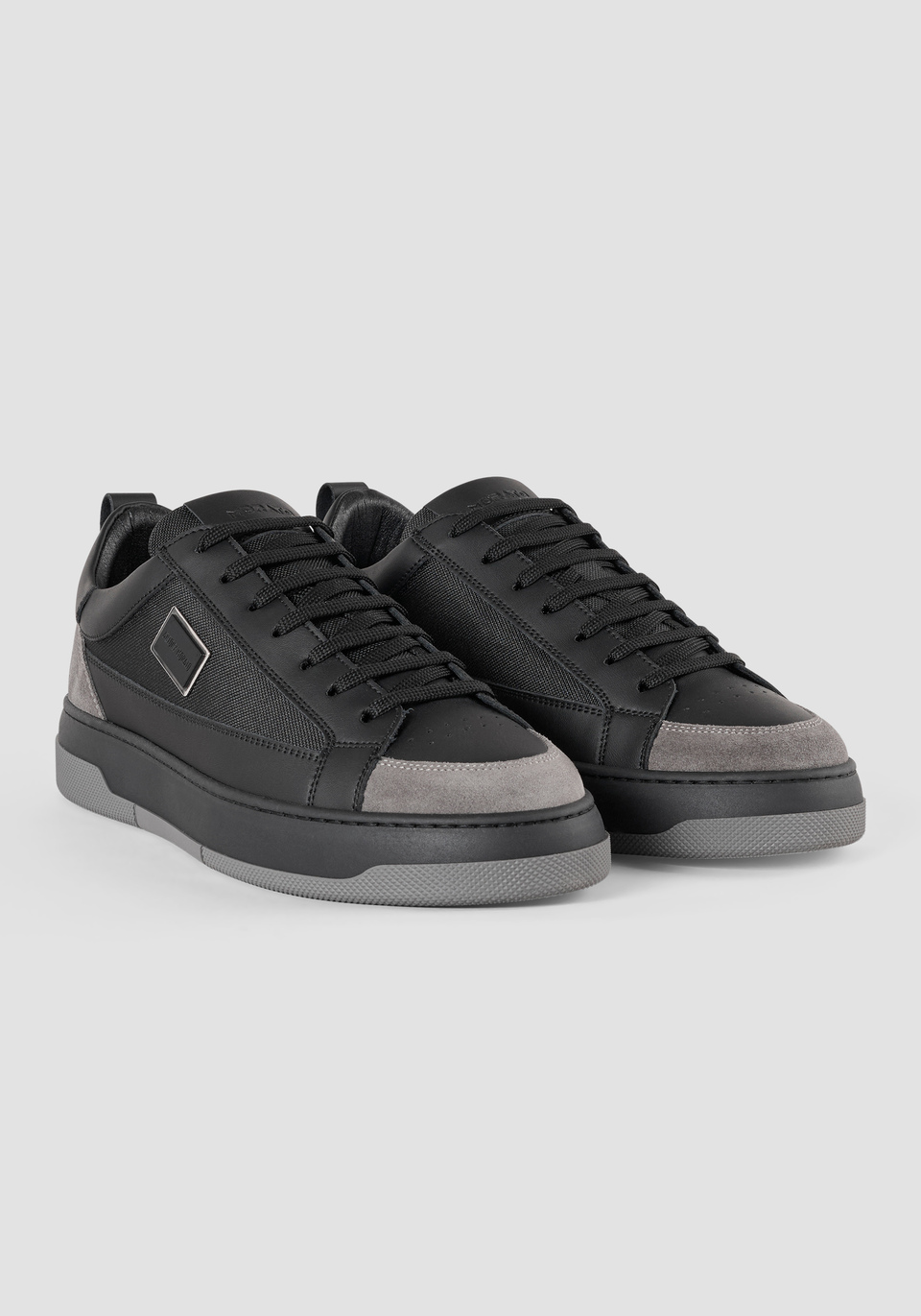 SNEAKERS « METAL GEYSER » EN TISSU ET CUIR - Antony Morato Online Shop
