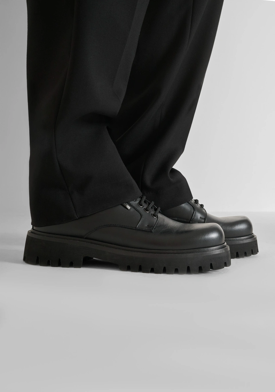 "ENMARK" DERBY SHOE IN LEATHER - Antony Morato Online Shop
