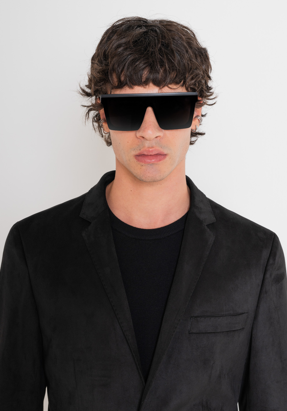 SLIM FIT "AMIRA" JACKET IN SUEDE-EFFECT FABRIC - Antony Morato Online Shop