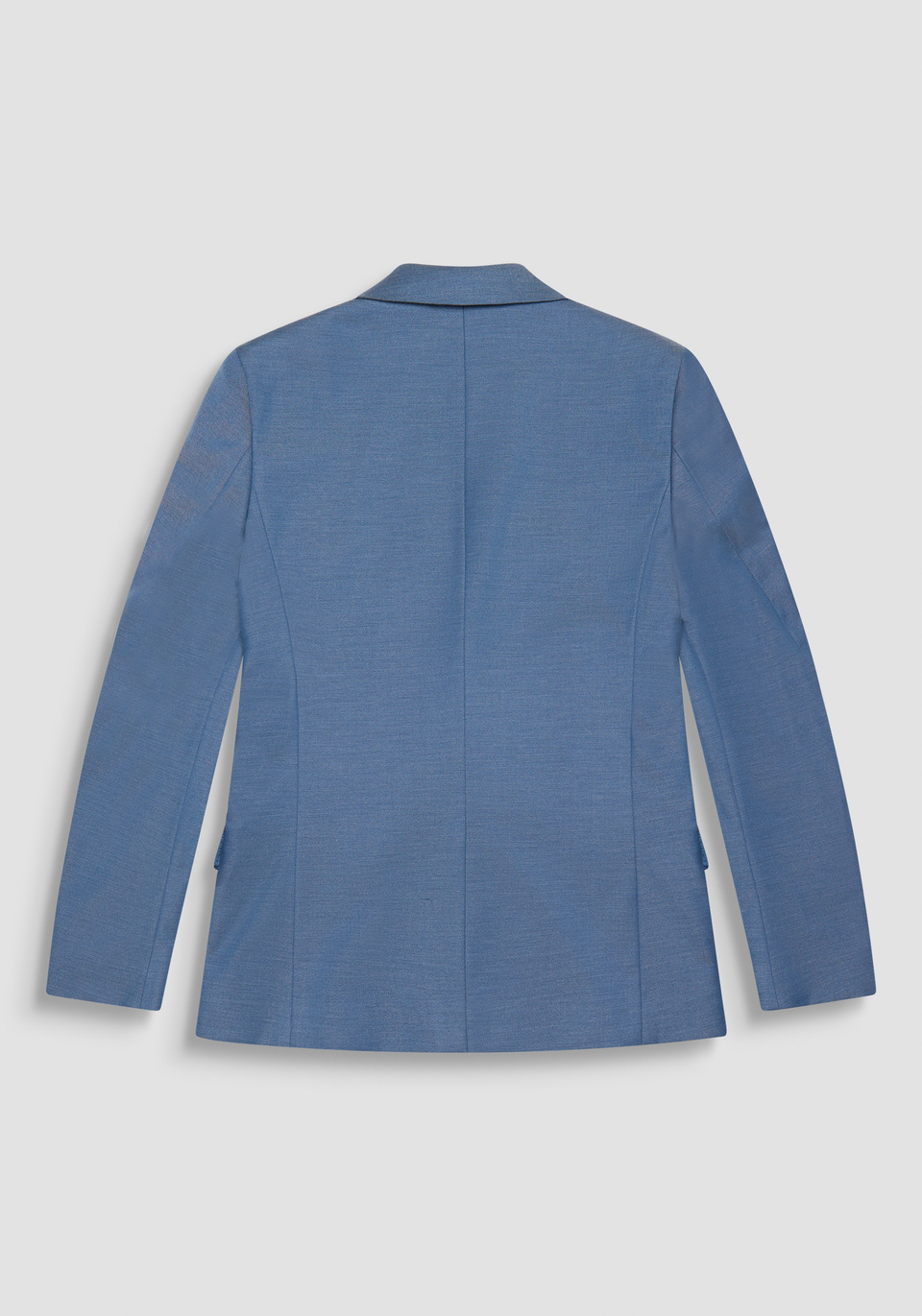 JACKE „BONNIE“ SLIM FIT AUS HELLBLAUEM VISKOSE-MISCHGEWEBE - Antony Morato Online Shop