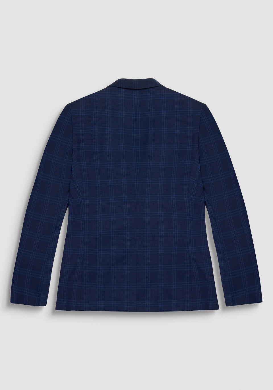 SLIM FIT "BONNIE" JACKET WITH VISCOSE BLEND CHECK PATTERN - Antony Morato Online Shop