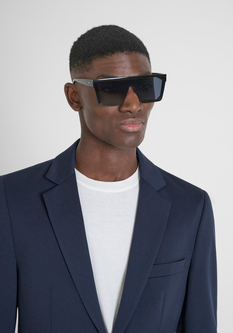 "ASHE" SUPER SLIM FIT JACKET IN STRETCH VISCOSE BLEND FABRIC - Antony Morato Online Shop