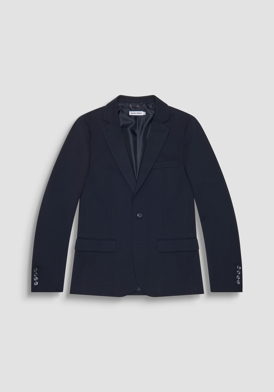 "ASHE" SUPER SLIM FIT JACKET IN STRETCH VISCOSE BLEND FABRIC - Antony Morato Online Shop