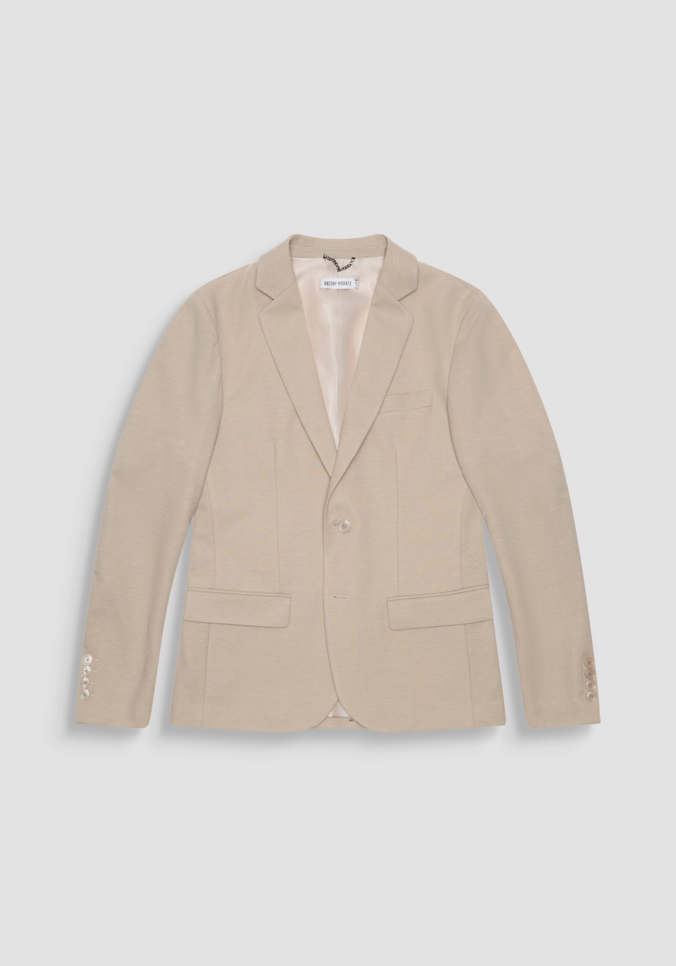 "ASHE" SUPER SLIM FIT JACKET IN STRETCH VISCOSE BLEND FABRIC - Antony Morato Online Shop
