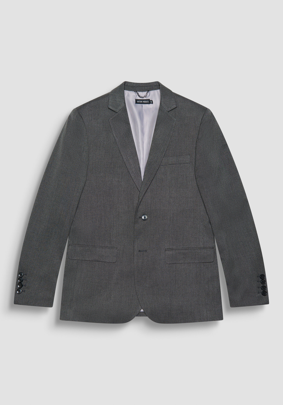 "CORA" REGULAR FIT VISCOSE BLEND JACKET WITH MICRO PATTERN - Antony Morato Online Shop