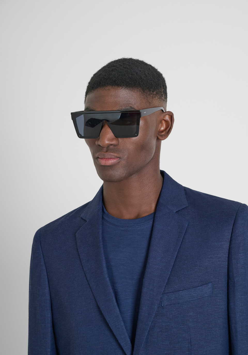 JACKET REGULAR FIT "LUIS" IN LINEN VISCOSE BLEND - Antony Morato Online Shop