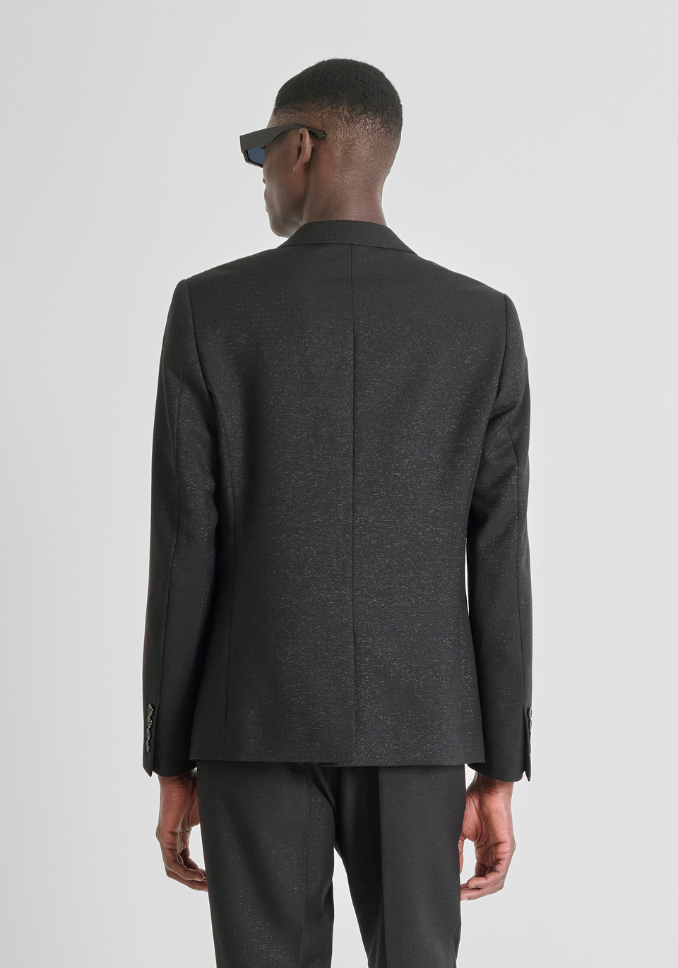 "LUIS" REGULAR FIT JACKET IN VISCOSE BLEND - Antony Morato Online Shop