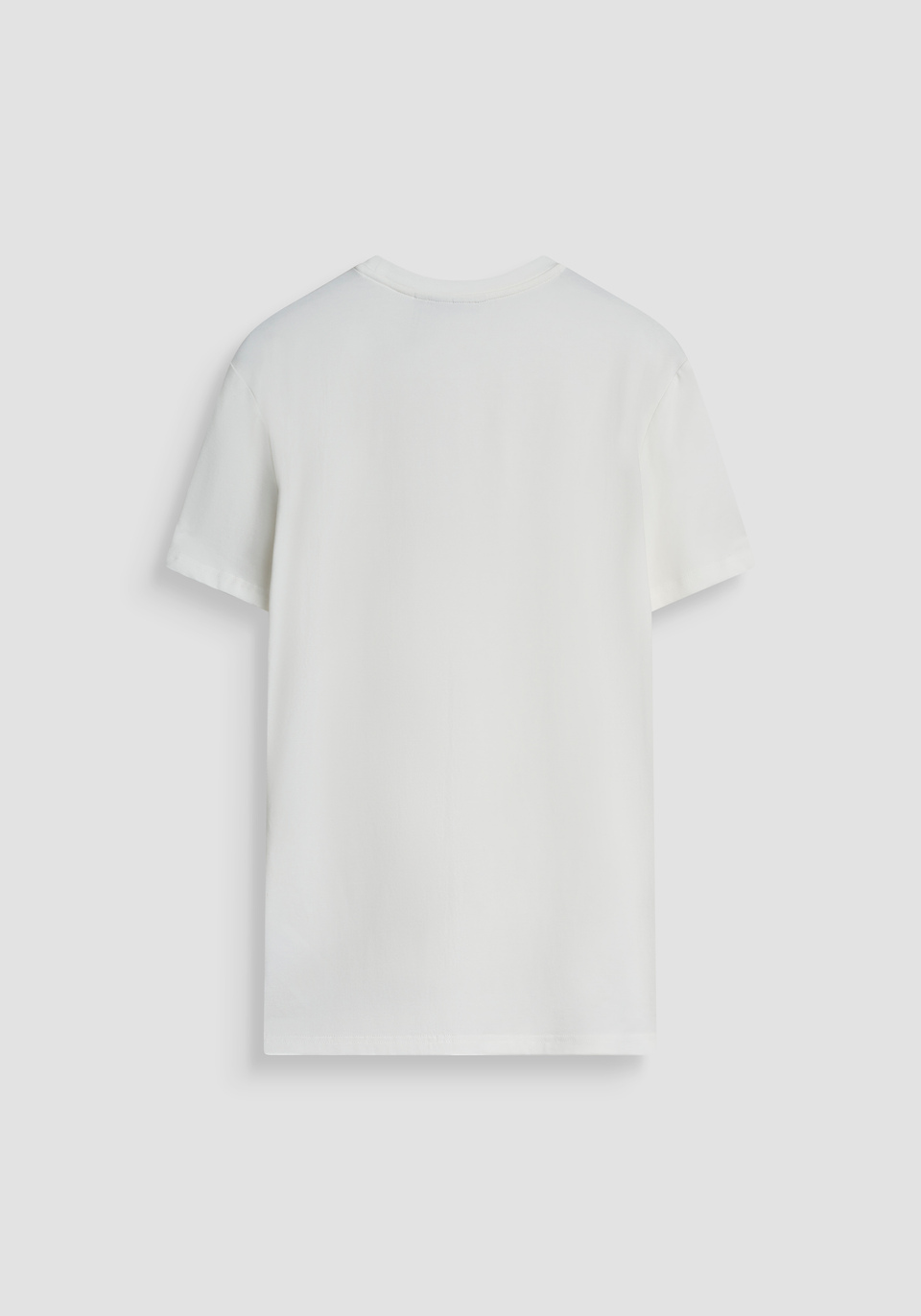 T-SHIRT SUPER SLIM FIT AUS ELASTISCHER BAUMWOLLE MIT LOGO-PRINT - Antony Morato Online Shop