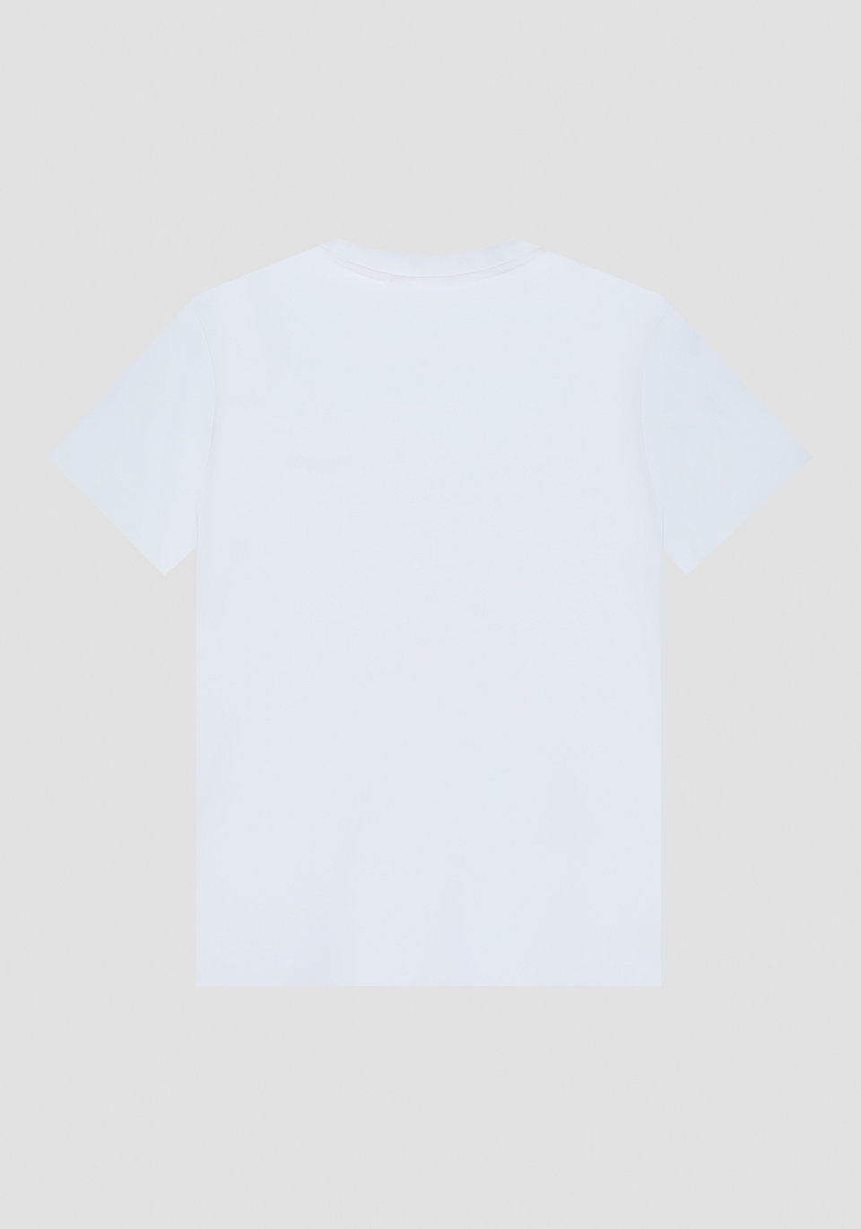 RELAXED FIT T-SHIRT IN COTTON JERSEY WITH RAISED MATTE LOGO PRINT - Antony Morato Online Shop