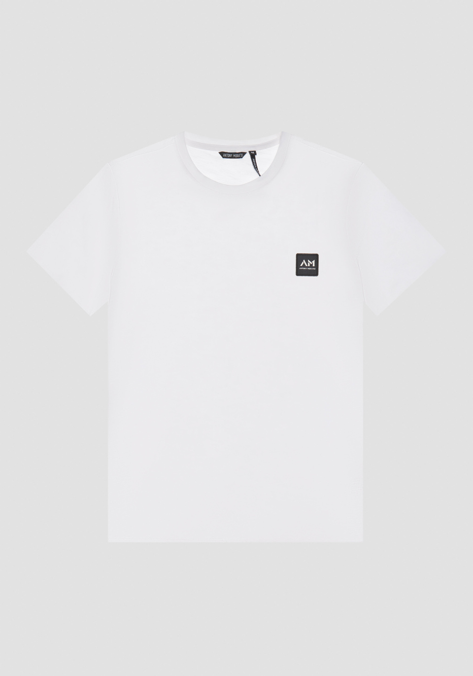 Logo Patch Stretch Jersey T-shirt