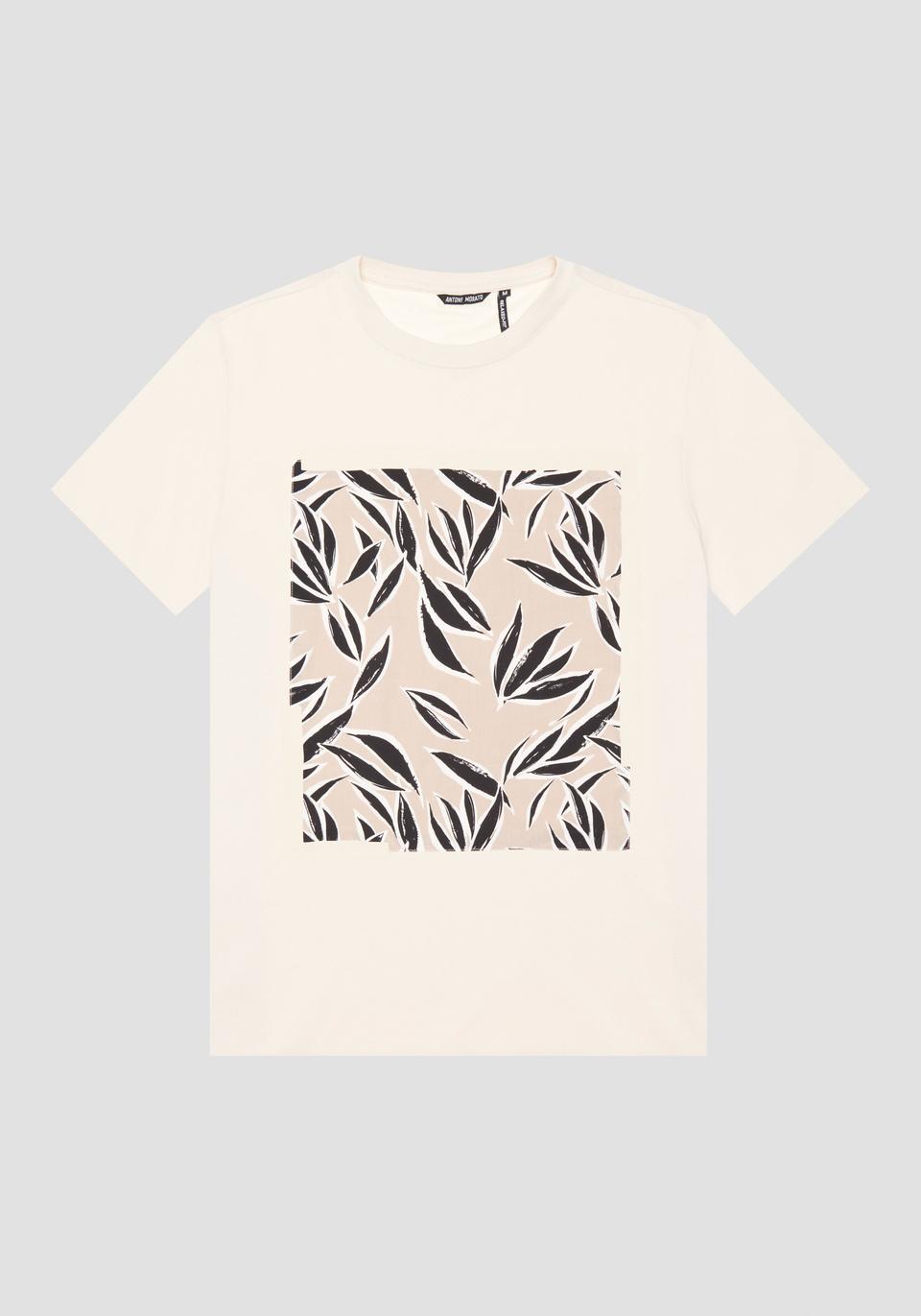 RELAXED FIT T-SHIRT IN COTTON WITH FRONT PRINT - Antony Morato Online Shop