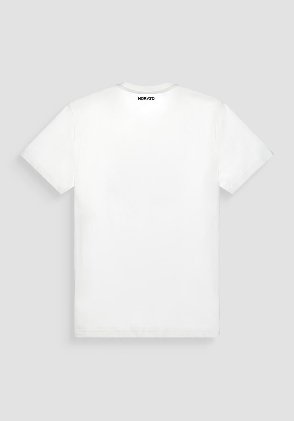 REGULAR FIT T-SHIRT IN WHITE COTTON JERSEY WITH TIGER PRINT