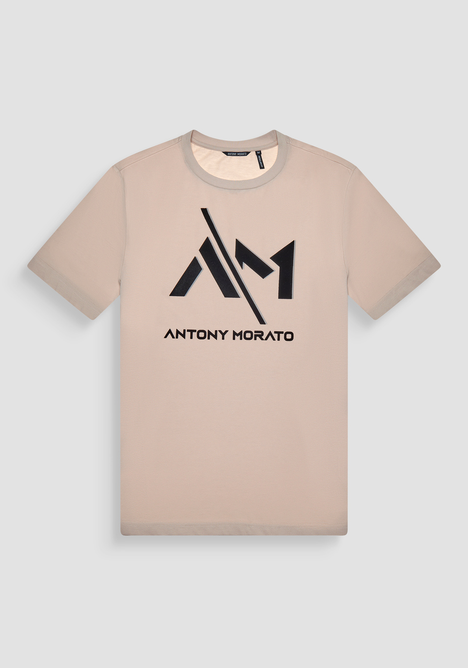 CAMISETA REGULAR FIT DE JERSEY DE ALGODÓN CON LOGOTIPO ESTAMPADO - Antony Morato Online Shop