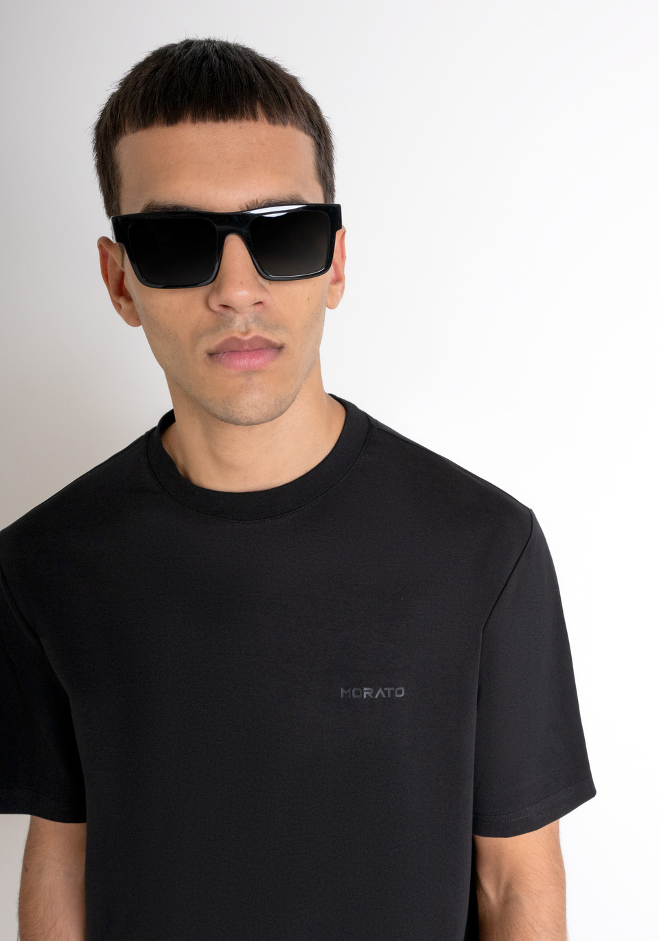 T-SHIRT RELAXED FIT IN COTONE MORBIDO - Antony Morato Online Shop