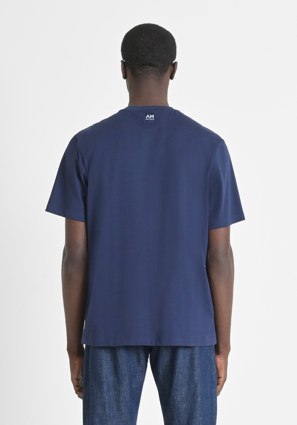 RELAXED FIT T-SHIRT IN COTTON WITH DOUBLE POCKET - Antony Morato Online Shop
