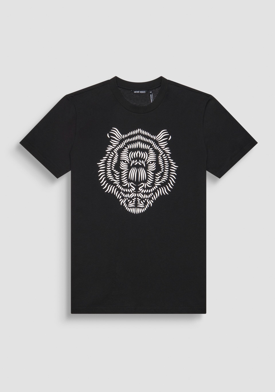 T-SHIRT REGULAR FIT IN JERSEY COTTON WITH REFLECTIVE TIGER T-SHIRT REGULAR FIT IN JERSEY COTTON WITH REFLECTIVE TIGER