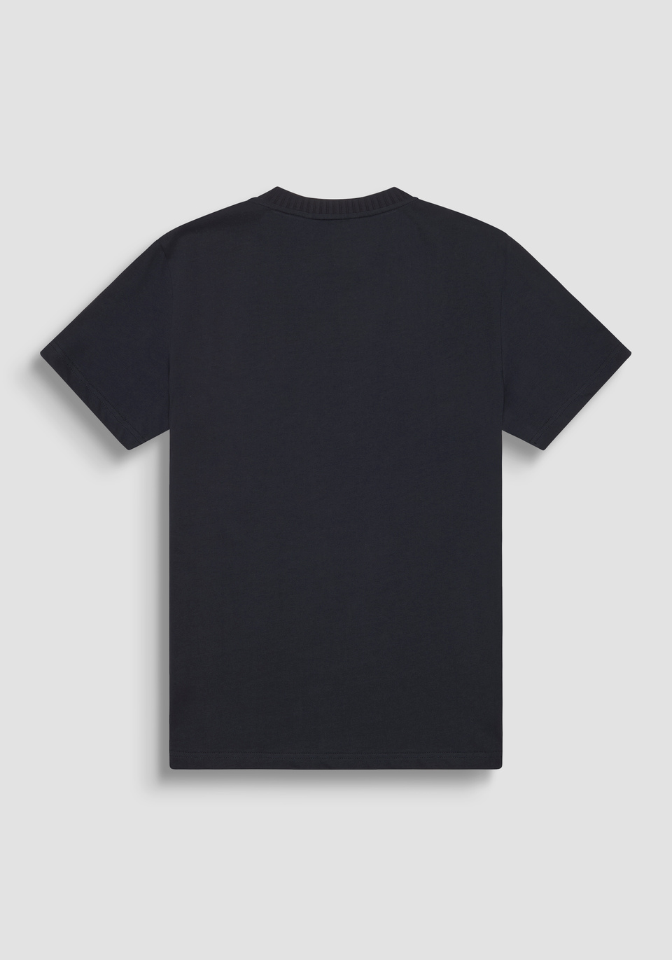 CAMISETA RELAXED DE PUNTO DE ALGODÓN 100 % CON LOGOTIPO EN RELIEVE TONO SOBRE TONO - Antony Morato Online Shop